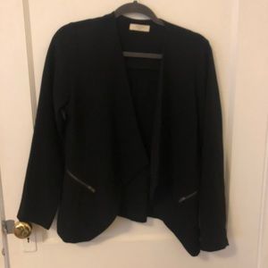 Black casual blazer